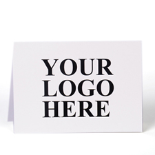 Cartes de voeux impression personnalisée logo d'entreprise