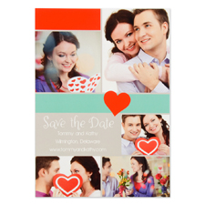 Créez vos propres cartes d'annonce réservez la date personnalisées romance vieux monde