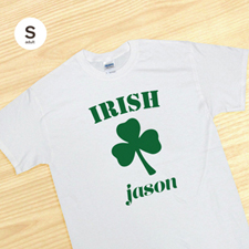 Personnalisé irlandais, t-shirt blanc