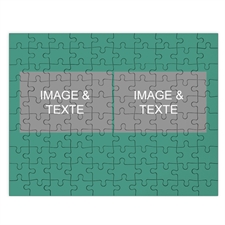 Deux collage vert d'eau 30,48 x 41,91 cm, 285 ou 54 pièces