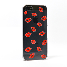 Coque iPhone 5 en relief 3D personnalisée baiser