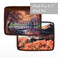 Housse rembourrée ultra-moelleuse de qualité supérieure personnalisée galerie pour iPad Air & iPad Pro 9,7 pouces (paysage)