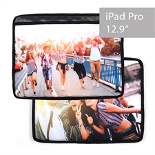 Housse rembourrée ultra-moelleuse de qualité supérieure photo personnalisée pour iPad 12,9 pouces (paysage)