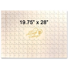 Puzzle livre d'or en bois gravé 50,16 x 71,12 cm (151 pièces)