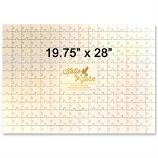 Puzzle livre d'or en bois gravé 50,16 x 71,12 cm (209 pièces)
