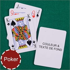 Mes propres cartes à jouer format poker style Bridge