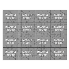 Puzzle photo Instagram noir 16 collage 30,48 x 41,91 cm