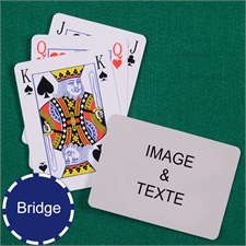 Cartes à jouer format Bridge style Bridge paysage