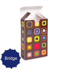 Boîte personnalisée pour cartes de jeu de taille bridge