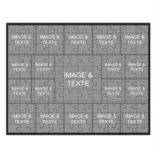 Puzzle photo Instagram noir 19 collage 30,48 x 41,91 cm