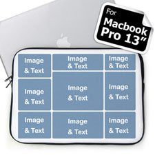 Housse Macbook Pro 13 neuf collage personnalisée (2015)