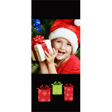 Separador personalizable con fotografía familiar con marco de regalos