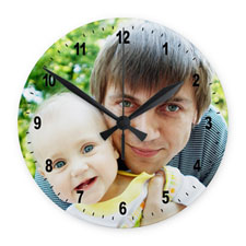 Imprimez votre photo horloge murale sans cadre impression personnalisée