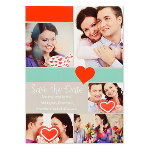 Créez vos propres cartes d'annonce réservez la date personnalisées romance vieux monde