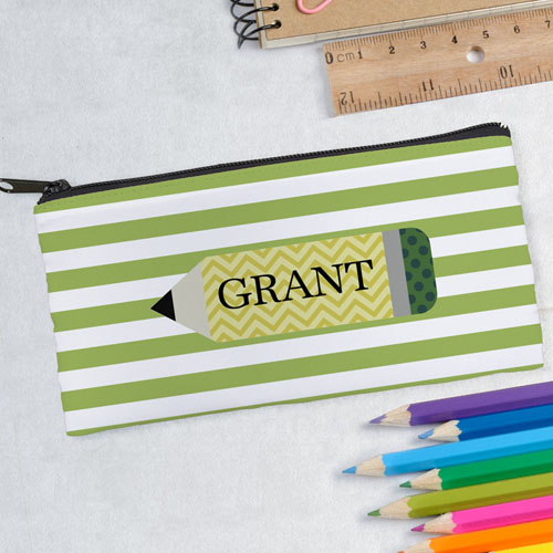 Concevez votre propre trousse crayon vert