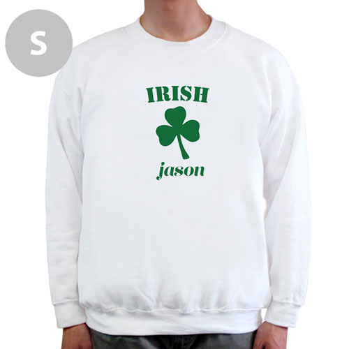 Créez votre propre sweat-shirt blanc, irlandais