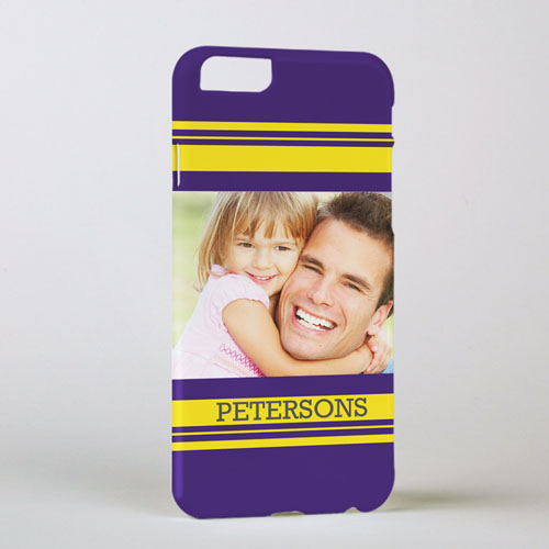 Stripe Personalized Photo iPhone 6 Case