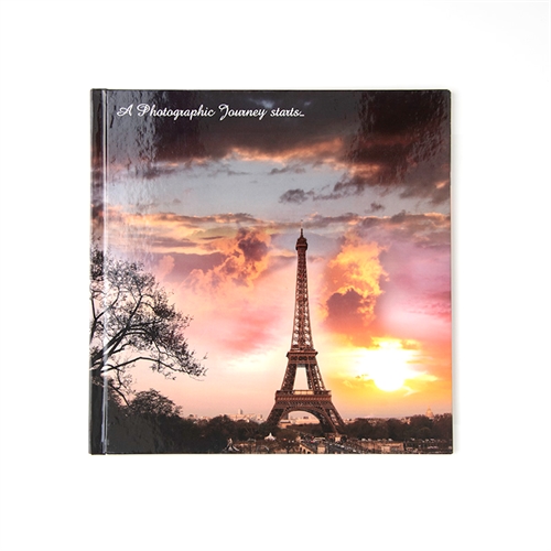 Album photo personnalisé couverture rigide 20,32 x 20,32 cm