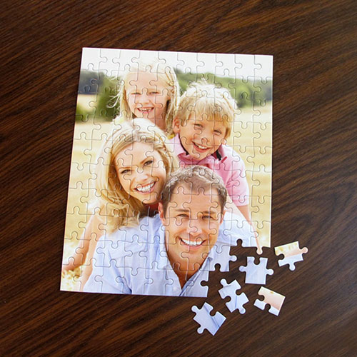 Puzzle portrait photo 12 ou 50 ou 100 pièces