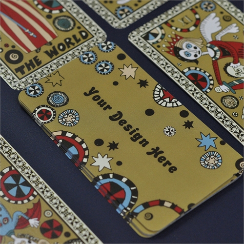 Cartes format Tarot personnalisées (cartes vierges) cartes à jouer bordure  blanche