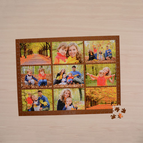 Puzzle photo chocolat neuf collage  45,72 x 60,96 cm