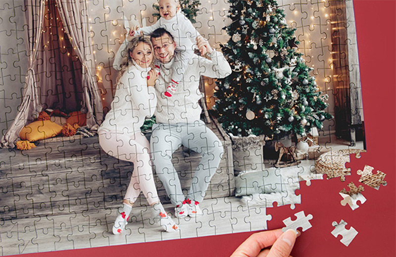 Créez des souvenirs inoubliables avec des puzzles personnalisés festifs